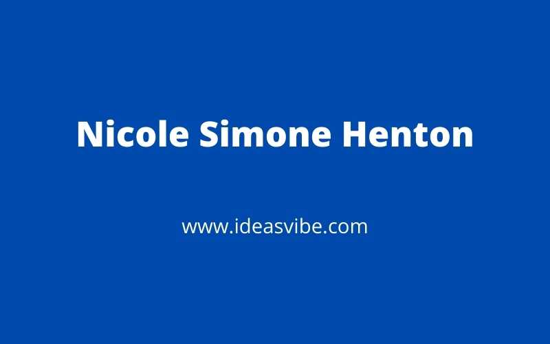 Nicole Simone Henton