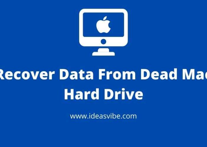 Recover Data From Dead Mac Hard Drive