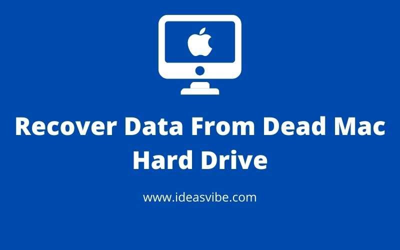 Recover Data From Dead Mac Hard Drive