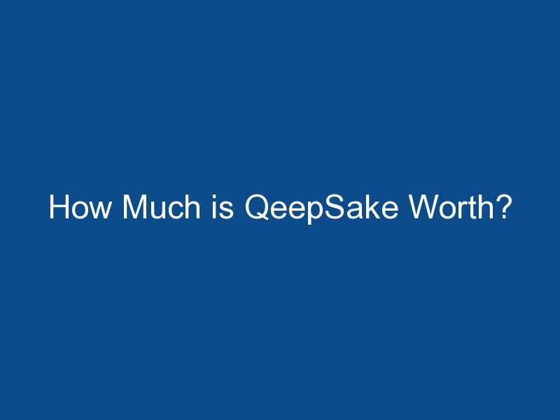 how much is qeepsake worth 1248