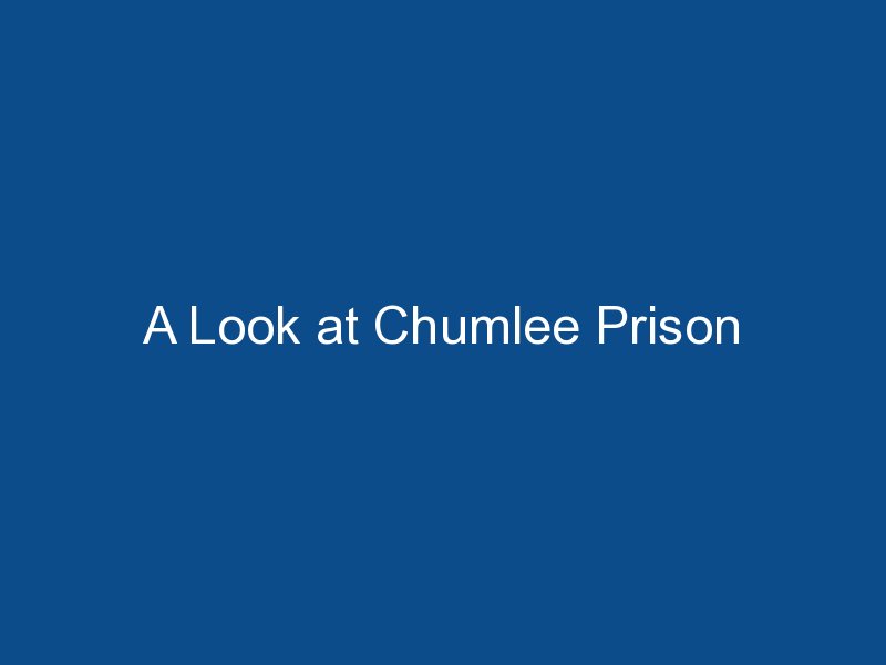 a look at chumlee prison 1431