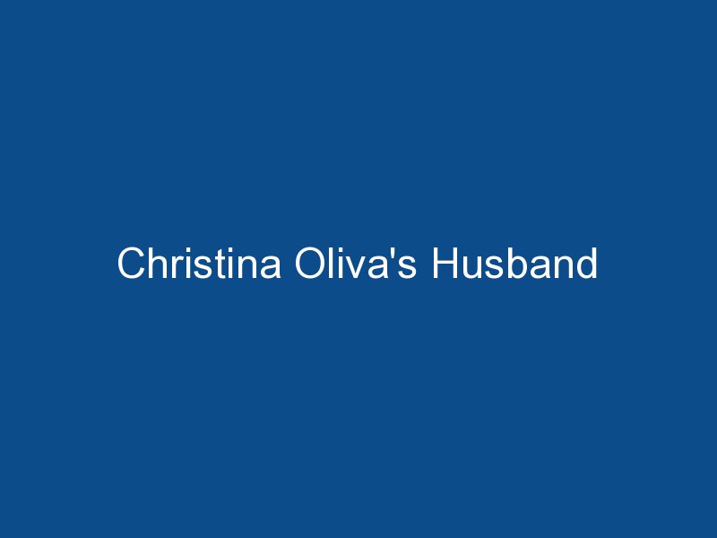 christina olivas husband 1777