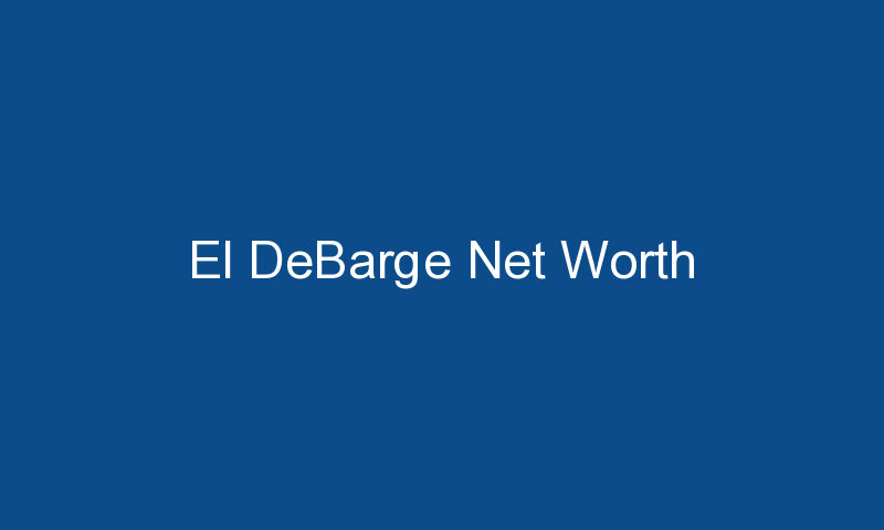 el debarge net worth 1621